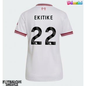 Liverpool Hugo Ekitike #22 Dámské Venkovní Dres 2026-27 Krátký Rukáv Liverpool Hugo Ekitike #22 Dámské Venkovní Dres 2026-27 Krátký Rukáv